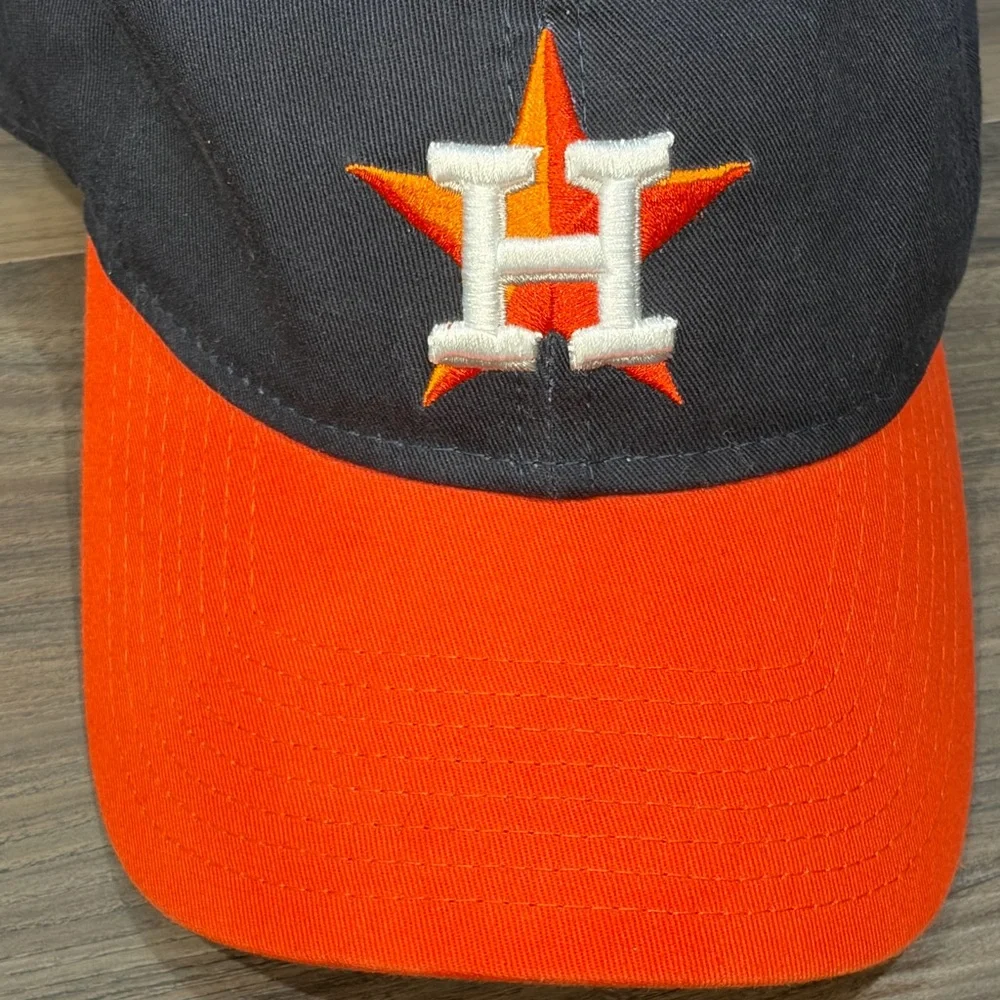New Era 9Twenty MLB Houston Astros Hat One Size Orange Bill